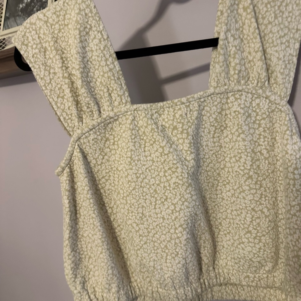 Madewell Cream Textured Buttoned Top - Picture 4 of 4